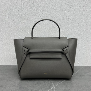 Celine Nano Belt Handbag Grey Leather1.webp