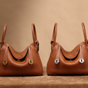 hermes lindy clemence in gold hardware bag
