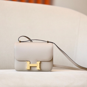 hermes constance epsom hermes constance 18 gris leather shoulder bag crossbody bag
