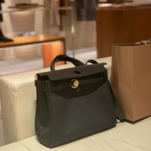 hermes zip 31 black toile h berline bag