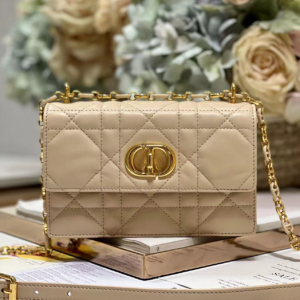 dior miss carol mini blush pink macrocannage lambskin