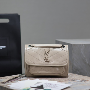 saint laurent niki baby shoulder bag in vintage leather