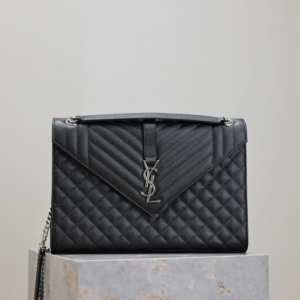 saint laurent envelope triquilt large ysl shoulder bag