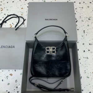balenciaga bb soft small hobo bag black 5.webp