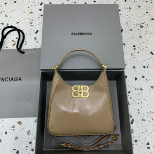 balenciaga bb soft small hobo bag brown 6.webp