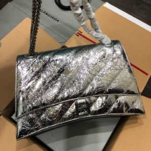 balenciaga gold crush chain strap shoulder bag 4.webp