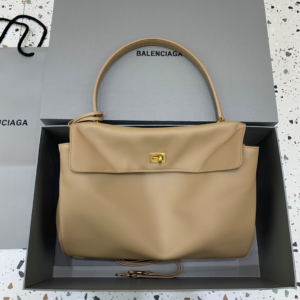 balenciaga m size brown rodeo tote bag 7.webp
