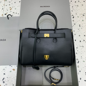balenciaga medium bel air leather tote bag 5.webp