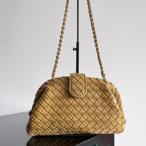 buy bottega veneta brown teen lauren 1980 clutch bag 6.webp