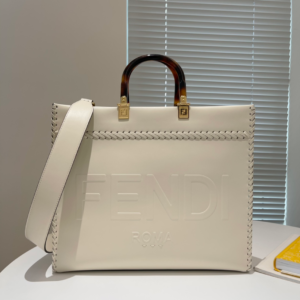 fendi medium sunshine tote white bag 5.webp