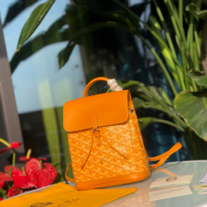 goyard orange alpin mini backpack 9.webp
