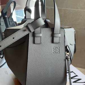 loewe small hammock bag 2024 grey 8.webp