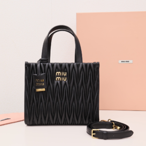 miu miu black matelasse leather two way bag 6.webp