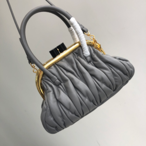 miu miu grey matelasse belle handbag 6.webp