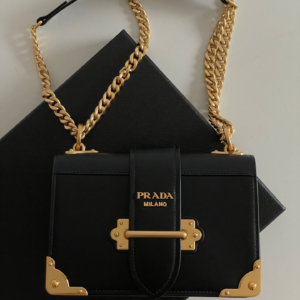 prada black saffiano leather cahier flap shoulder bag 5.webp