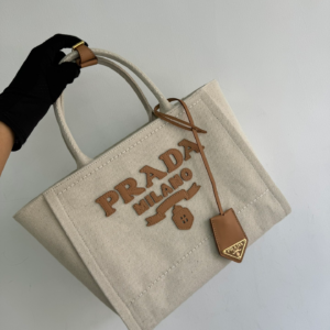 prada medium linen tote bag 5.webp