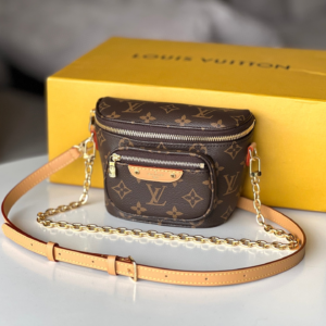 lv mini bumbag monogram canvas belt