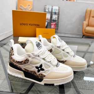 lv skater white brown ladies trainer new collection