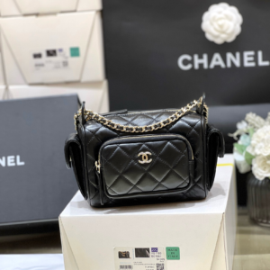 chanel 24k shoulder black bag.webp