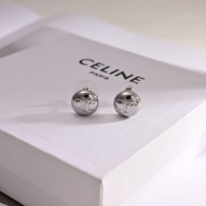 celine metal earrings