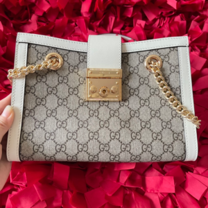 gucci supreme shoulder bag beige cream