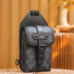 lv saumur monogram sling black bag 3.webp