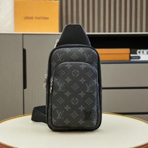 lv outdoor slingbag taigarama black bag