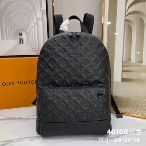 lv racer backpack monogram shadow leather bag