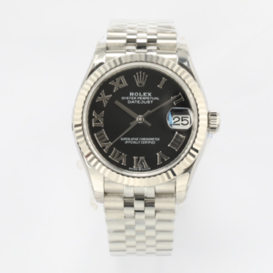 rolex datejust jubilee black roman dial 31 mm replica 4.webp