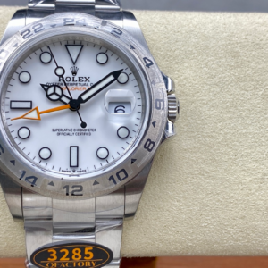 rolex new 2025 explorer ii 42mm 226570 white replica 4.webp