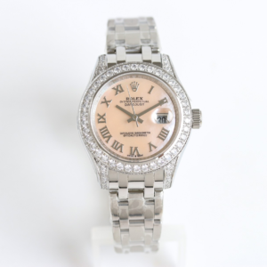 rolex rose pink 18k white gold stainless steel datejust 126234 replica 4.webp