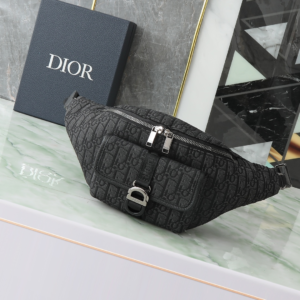 dior saddle bag oblique jacquard black dior