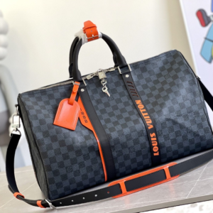 lv keepall bandouliere 55 damier cobalt race