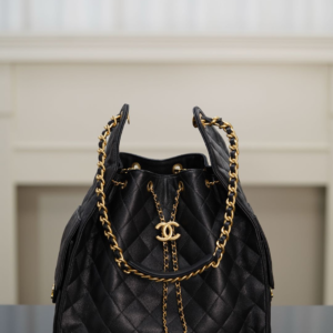 chanel 25 black? grained calfskin bag medium size