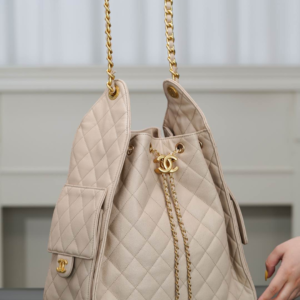 chanel 25 gold tone grained calfskin bag medium size